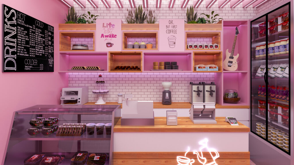 Ice Cream cafe -1